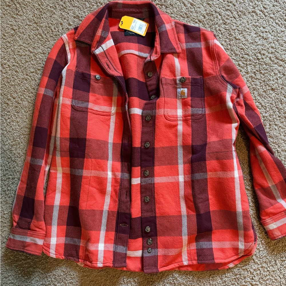 Carhartt flannel size M